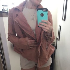Free People Jacket 🧥 dusty rose